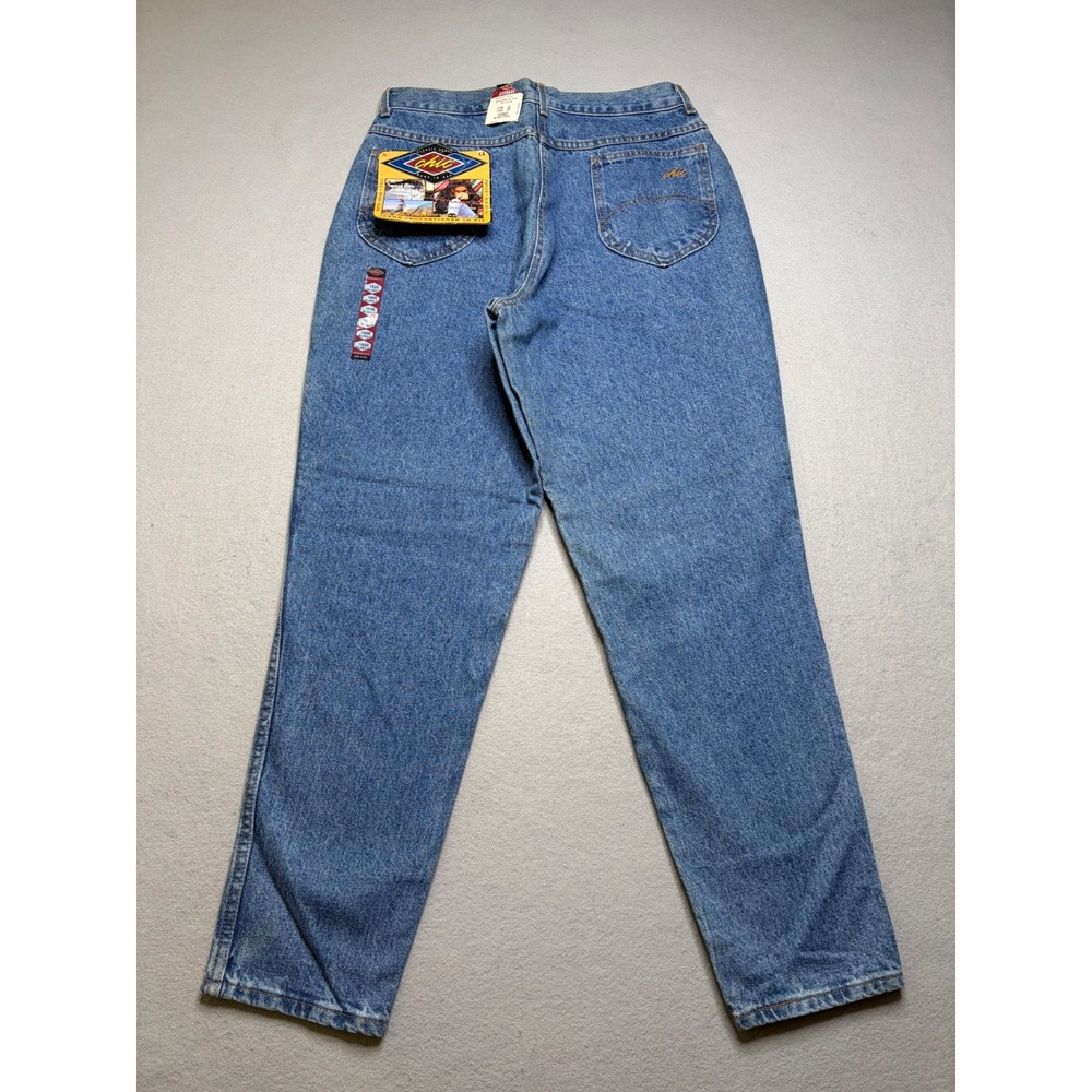 Chic Jeans Women 16 Blue Relaxed Classic High Waist Tapered Leg Vintage 90s‎ NWT